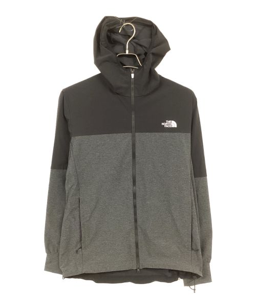 THE NORTH FACE（ザ ノース フェイス）THE NORTH FACE (ザ ノース フェイス) エイペックスフレックスフーディ ジャケット/APEX Flex Hoodie グレー×ブラック サイズ:Mの古着・服飾アイテム