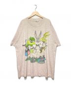 anvilアンヴィル）の古着「90's ルーニー・テューンズプリントTシャツ」｜ピンク