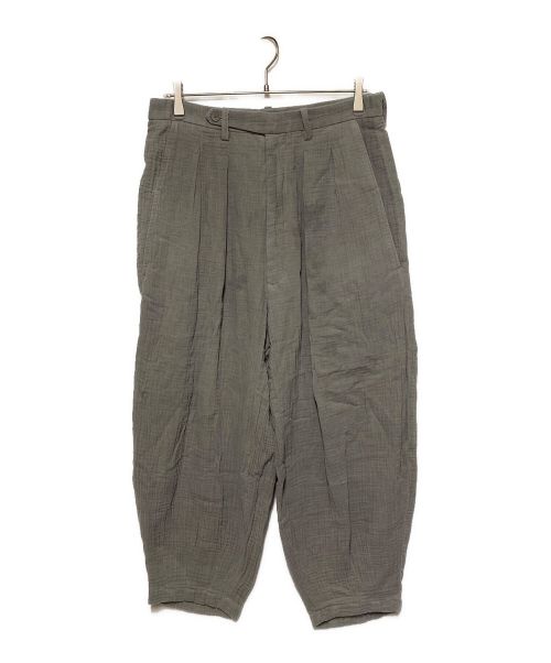 m's braque（エムズブラック）m's braque (エムズブラック) HARLEM PANTS グレー サイズ:38 未使用品の古着・服飾アイテム