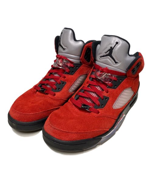 NIKE（ナイキ）NIKE (ナイキ) AIR JORDAN 5 RETRO レッド サイズ:US9の古着・服飾アイテム