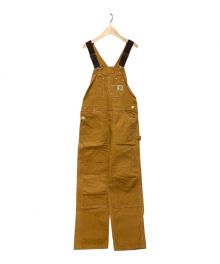 CarHartt（カーハート）の古着「ビブオーバーオール」｜ブラウン