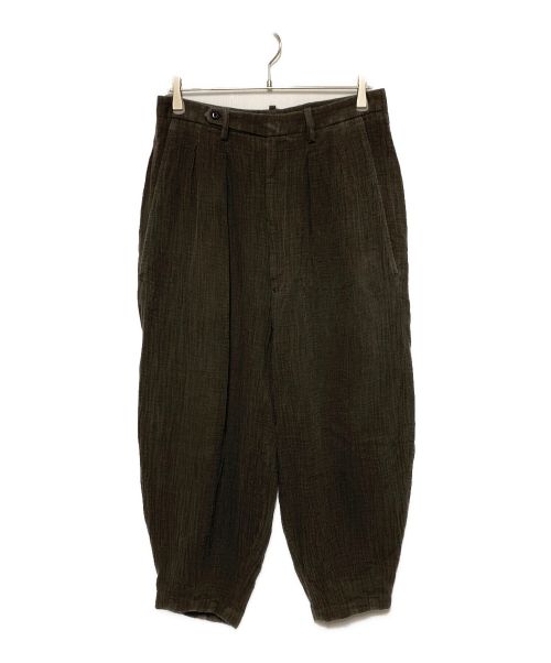 m's braque（エムズブラック）m's braque (エムズブラック) HARLEM PANTS チャコールグレー サイズ:38の古着・服飾アイテム