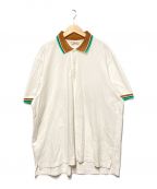 MARNIマルニ）の古着「鹿の子ポロシャツ」｜ホワイト