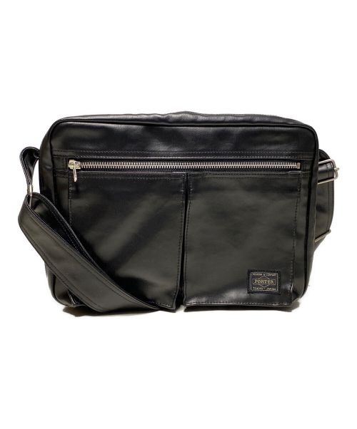 PORTER（ポーター）PORTER (ポーター) FREE STYLE  SHOULDER BAG(S) ブラックの古着・服飾アイテム