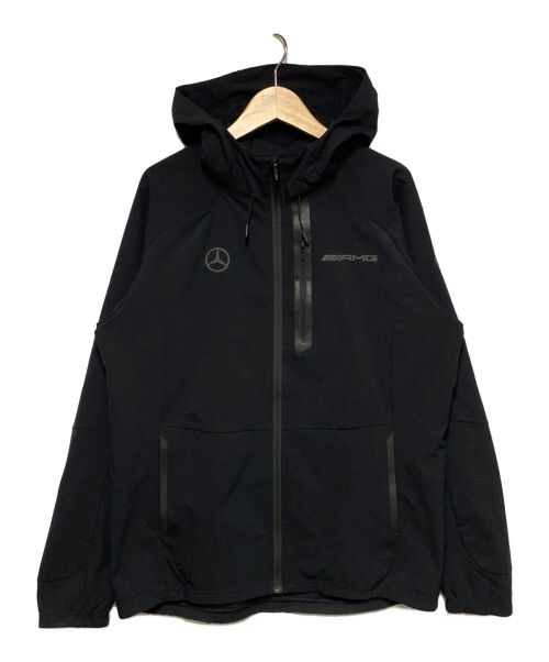 DESCENTE（デサント）DESCENTE (デサント) Mercedes Benz (メルセデスベンツ) ストレッチマウンテンパーカー ブラック サイズ:Lの古着・服飾アイテム