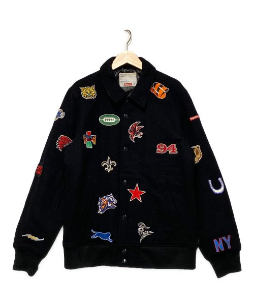 SUPREME（シュプリーム）SUPREME (シュプリーム) 14AW Franchise Varsity Jacket ブラック サイズ:Sの古着・服飾アイテム