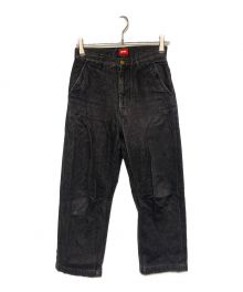 order（オーダー）の古着「loose denim pants one wash」｜ブラック