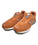 NEW BALANCEニューバランス）の古着「M990V4/ローカットスニーカー」｜ブラウン