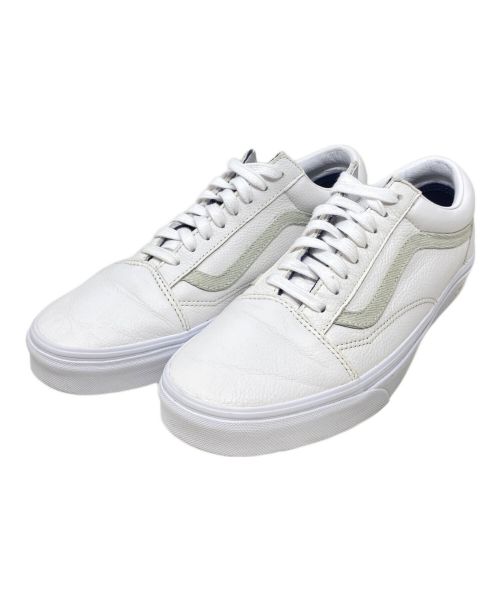 VANS（バンズ）VANS (バンズ) USPS OLD SKOOL WHITE LEATHER ホワイト サイズ:US10.5の古着・服飾アイテム