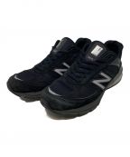 NEW BALANCEニューバランス）の古着「M990BK5/ローカットスニーカー」｜ブラック