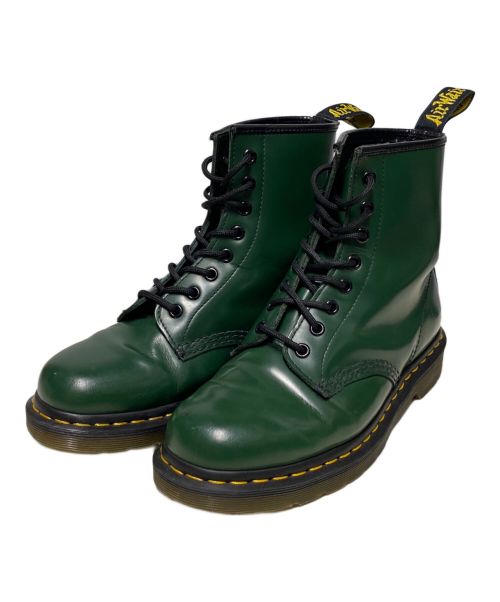 Dr.Martens（ドクターマーチン）Dr.Martens (ドクターマーチン) 8ホールブーツ グリーン サイズ:UK6の古着・服飾アイテム