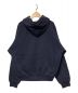 GAP (ギャップ) YEEZY (イージー) オーバーサイズジップパーカー ネイビー サイズ:L：7000円