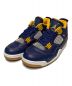 NIKE（ナイキ）の古着「AIR JORDAN 4 RETRO DUNK FROM ABOVE」｜ネイビー×イエロー