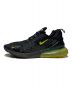 NIKE (ナイキ) AIR MAX 270 ブラック×イエロー サイズ:US9：9000円