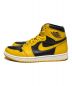 NIKE (ナイキ) AIR JORDAN 1 HIGH OG イエロー×ブラック サイズ:US9：10000円