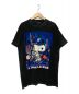 GARMENTGRAPHICS（ガーメントグラフィックス）の古着「90s YANKEES SNOOPY プリントTシャツ」｜ブラック