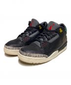 NIKEナイキ）の古着「AIR JORDAN 3 RETRO SE」｜ブラック