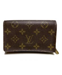 LOUIS VUITTON（ルイ ヴィトン）の古着「ポルトフォイユ・トレゾール」｜ブラウン