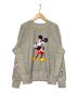 Champion REVERSE WEAVE（チャンピオンリバースウィーブ）の古着「Disney 100th Collection Crewneck Sweat」｜グレー