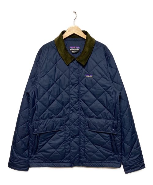 Patagonia（パタゴニア）Patagonia (パタゴニア) DIAMOND QUILTED JACKET ネイビー サイズ:Mの古着・服飾アイテム