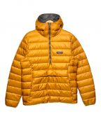 Patagoniaパタゴニア）の古着「Down Sweater Hoody Pullover」｜オレンジ