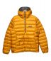 Patagonia（パタゴニア）の古着「Down Sweater Hoody Pullover」｜オレンジ