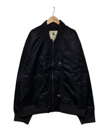 G-STAR RAW（ジースターロゥ）の古着「Deck Bomber Jacket / MA-1ジャケット」｜ブラック