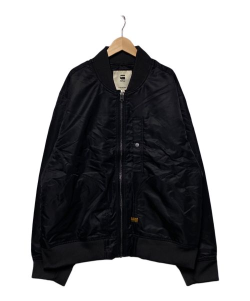 G-STAR RAW（ジースターロゥ）G-STAR RAW (ジースターロゥ) Deck Bomber Jacket / MA-1ジャケット ブラック サイズ:XXL 未使用品の古着・服飾アイテム