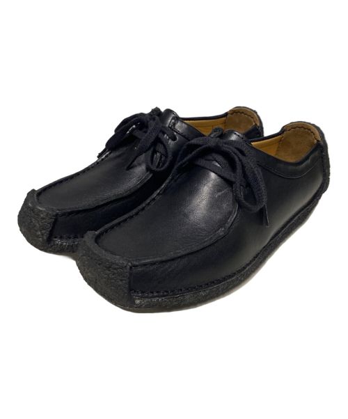 CLARKS（クラークス）CLARKS (クラークス) ナタリー レザーシューズ ブラック サイズ:US6の古着・服飾アイテム