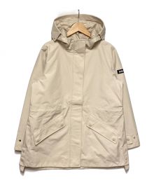 AIGLE（エーグル）の古着「ゴアテックス フーデッドジャケット」｜アイボリー