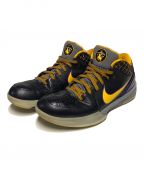 NIKEナイキ）の古着「KOBE IV PROTRO / ローカットスニーカー」｜ブラック×イエロー