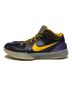 NIKE (ナイキ) KOBE IV PROTRO / ローカットスニーカー ブラック×イエロー サイズ:US9.5：12000円