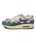 NIKE (ナイキ) AIR MAX 1 / P / ローカットスニーカー ブルー×グレー サイズ:US8.5：17000円