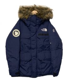 THE NORTH FACE（ザ ノース フェイス）の古着「SOUTHERN CROSS PARK フェイクファーダウンジャケット」｜ネイビー