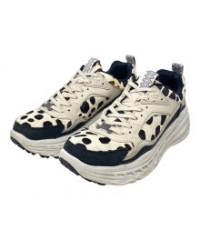 UGG（アグ）の古着「CA805 Dalmatian / ローカットスニーカー」｜ベージュ×ブラック