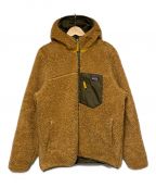 Patagoniaパタゴニア）の古着「リバーシブルフリースジャケット」｜ブラウン×カーキ