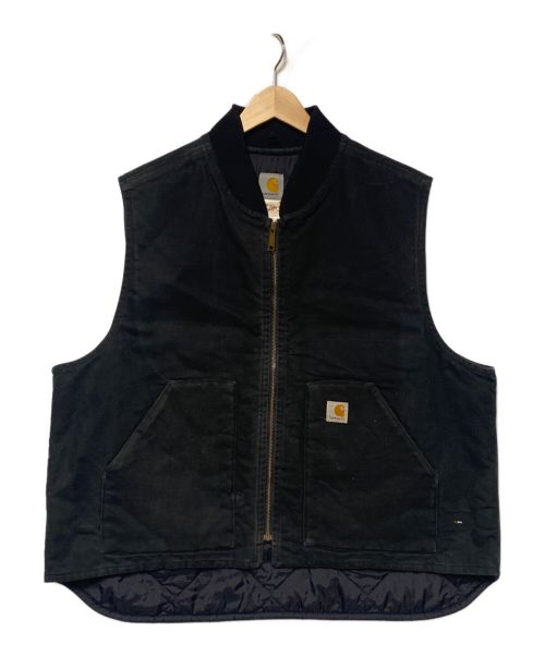 CarHartt（カーハート）CarHartt (カーハート) 90's ダックベスト ブラック サイズ:2XLの古着・服飾アイテム