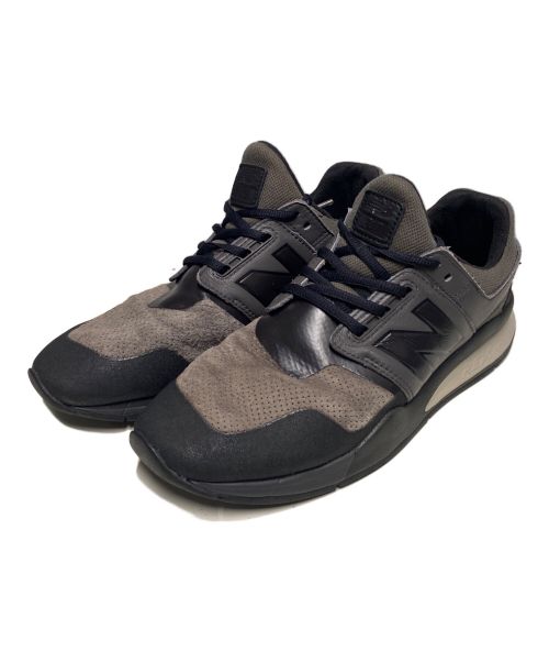 NEW BALANCE（ニューバランス）NEW BALANCE (ニューバランス) N.HOOLYWOOD (エヌ ハリウッド) ローカットスニーカー ブラック サイズ:US9.5の古着・服飾アイテム