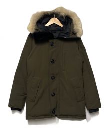 CANADA GOOSE（カナダグース）の古着「JASPER PARKA / コヨーテファーダウンジャケット」｜ブラウン