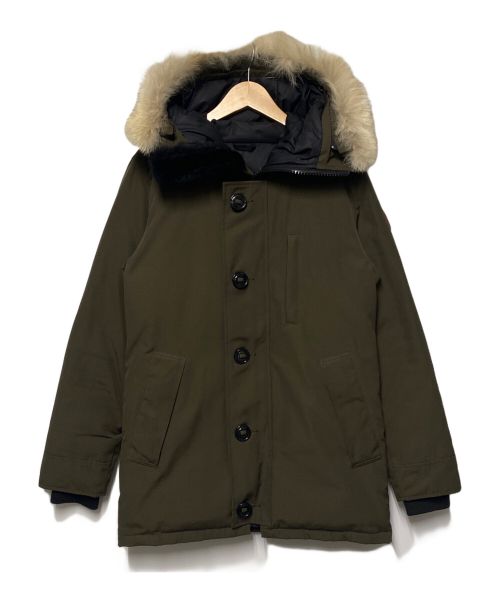 CANADA GOOSE（カナダグース）CANADA GOOSE (カナダグース) JASPER PARKA / コヨーテファーダウンジャケット ブラウン サイズ:XSの古着・服飾アイテム