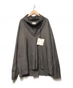 whowhatフーワット）の古着「HIDDEN FOLD SHIRT PULLOVER」｜グレー