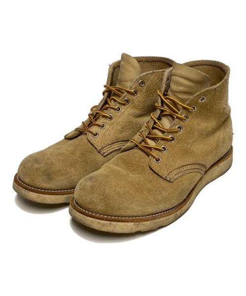 RED WING（レッドウィング）RED WING (レッドウィング) 6-inch Classic Round /レースアップブーツ キャメル サイズ:9Eの古着・服飾アイテム