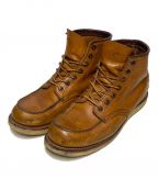 RED WINGレッドウィング）の古着「6-inch Classic Moc / レースアップブーツ」｜ブラウン