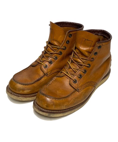 RED WING（レッドウィング）RED WING (レッドウィング) 6-inch Classic Moc / レースアップブーツ ブラウン サイズ:US9.5の古着・服飾アイテム