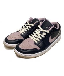 NIKE（ナイキ）の古着「AIR JORDAN 1 LOW SE / ローカットスニーカー」｜ブラック×パープル