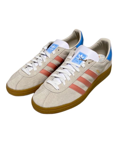 adidas（アディダス）adidas (アディダス) MUNCHEN 24 / ローカットスニーカー ベージュ サイズ:US8.5 未使用品の古着・服飾アイテム