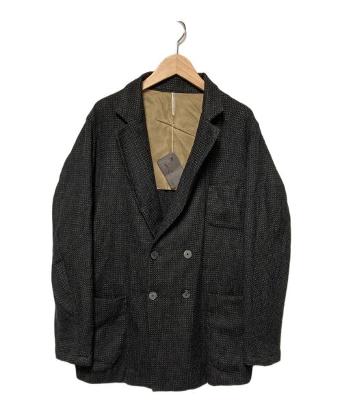 m's braque（エムズブラック）m's braque (エムズブラック) W4B COMFORT LOOSEN JACKET / テーラードジャケット グレー サイズ:38 未使用品の古着・服飾アイテム