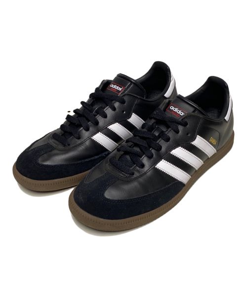 adidas（アディダス）adidas (アディダス) SAMBA LEATHER / ローカットスニーカー ブラック サイズ:US9.5の古着・服飾アイテム