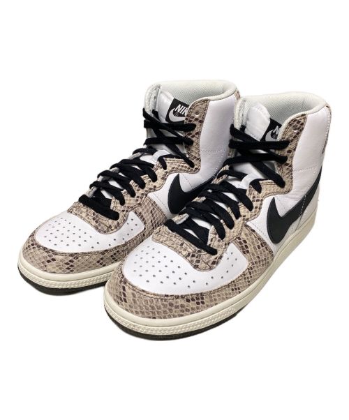 NIKE（ナイキ）NIKE (ナイキ) TERMINATOR HIGH / ハイカットスニーカー ホワイト×グレー サイズ:US8.5の古着・服飾アイテム