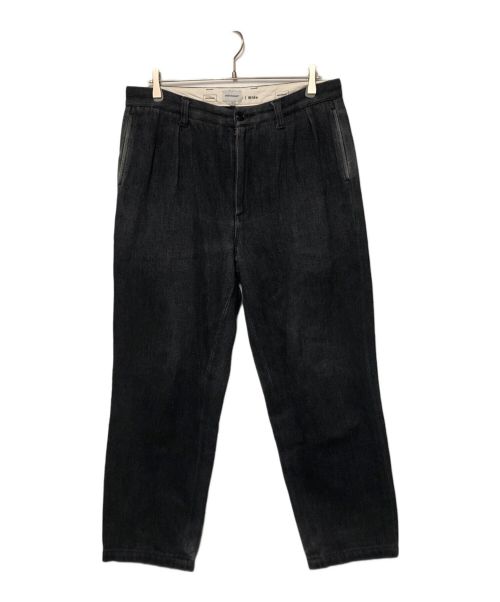 DESCENDANT（ディセンダント）DESCENDANT (ディセンダント) DC-3 DENIM TROUSERS / デニムパンツ ブラック サイズ:3の古着・服飾アイテム